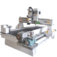 Machine de routeur CNC Turing CNC à bois avec rotatif