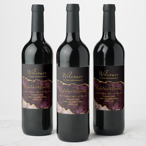 Autocollant personnalisé imprimé pour bouteille de <span class=keywords><strong>vin</strong></span>, étiquette en vinyle imperméable et argent, feuille d'estampillage à chaud, calligraphie, joyeux noël, 500 pièces - Product Image 6