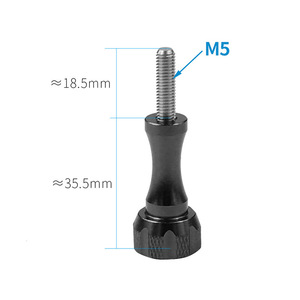 Adaptador de Montaje para Trípode de Cámara CNC de Aluminio Metálico Jingying al por Mayor, Tornillo de Mariposa para <span class=keywords><strong>Go</strong></span> <span class=keywords><strong>Pro</strong></span> Hero <span class=keywords><strong>11</strong></span> 10 9 8 7 6 Insta360 - Product Image 3