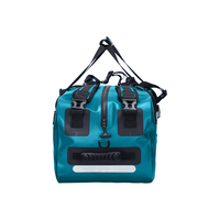 Sac de voyage imperméable en PVC de 50 L avec logo de marque personnalisé, pour le sport, la gym, l'aventure, la randonnée, le camping, la moto