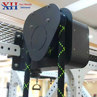 Machine d'escalade à corde suspendue, renforcement des membres supérieurs, petite machine d'escalade à corde domestique, étirements des jambes, acier, durable