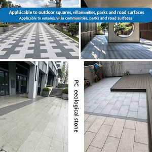 Mattonella Ecologica in Calcestruzzo Prefabbricato Effetto Pietra 20mm Quadrata Antincendio <span class=keywords><strong>per</strong></span> Pavimentazione Esterna Strade Comunali - Product Image 6