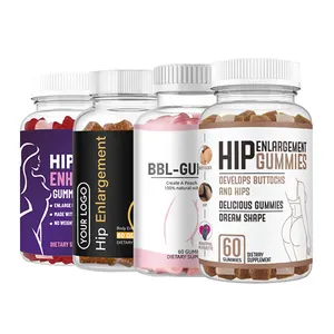 OEM Butt Hip Enlargement Dietary Supplement Butt Lift Enhancement Bigger Muscle Firming Plump Tighten BBL Capsule Gummy