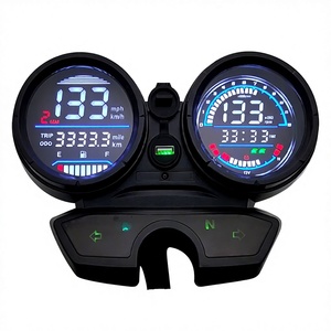 Nuevo Panel de Pantalla Digital LCD Personalizado YUEBO, Velocímetro para Motocicleta de 12V 0-140km/h, Tablero de Instrumentos para Moto <span class=keywords><strong>Bajaj</strong></span> <span class=keywords><strong>Boxer</strong></span> BM <span class=keywords><strong>150</strong></span> Negro - Product Image 4