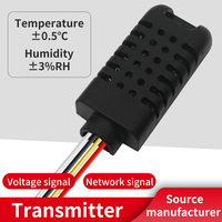 Capteur de température et d'humidité à thermistance NTC de haute précision, transmetteur de surveillance de salle de télécommunications 0-10V/RS485 Modbus RTU