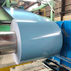 Bobine d'acier galvanisé prélaqué de qualité supérieure, bobine d'acier revêtue de couleur PPGI DX51D Q235B SGCC PPGL, performance stable pour la découpe et le soudage - Product Image 3