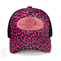 Casquette Trucker en Velours Personnalisée de Haute Qualité avec Maille, 5 Panneaux, Applique Brodé et Patch Personnalisé – Vente en Gros
