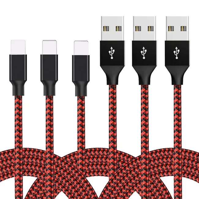 For iphone usb cable OEM 1M 2M 3M For apple Fast charging USB Cable For iPhone Cord Charging Cable