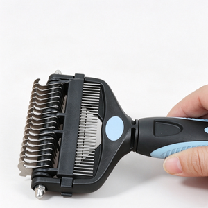 Versatile All in One <b>Pet</b> Comb Detangling <b>Brush</b> for Cats Dogs Shedding Tool Removes Loose Fur Supports Custom Orders - Product Image 3