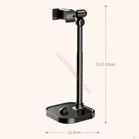 Support de tablette télescopique pour regarder des émissions en direct, support de téléphone télescopique X5QC