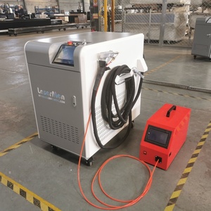 LaserMen 1kw 1,5 kw Machine de soudage laser 4 en 1 de haute qualité 2kw 2,5 kw 3kw Machine de découpe de nettoyage de soudage laser en métal portative - Product Image 3