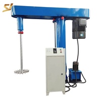 Mélangeur à émulsion dissolvant de peinture à moteur antidéflagrant Yunchi 22 kW, machine de dispersion à haute vitesse