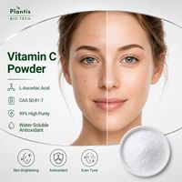 Acide L-ascorbique de qualité cosmétique 99% Haute pureté CAS 50-81-7 Poudre de vitamine C soluble dans l'eau Antioxydant