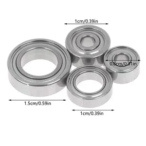 High <b>Speed</b> 4pc Mini Ball Bearing Replace for Kupa Upower Up200 Ug12/sug12 Nail Drill Handpiece - Product Image 5