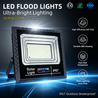 Projecteur Solaire LED Extérieur Étanche IP65 en ABS, 25W 40W 60W 100W 200W, avec Télécommande, pour Jardin et Cour – Meilleures Ventes