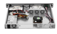 Casing Server Rak Mount ATX Kedalaman Pendek 1U 420C OEM ODM untuk Komputer Enterprise