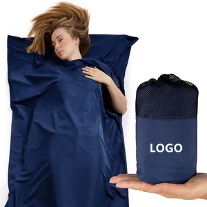 ผ้าโพลีเอสเตอร์100% กว้างสำหรับถุงนอนน้ำหนักเบาแบบพกพาระบายอากาศได้