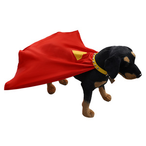 Xiao Ke Cape de Cosplay Superman pour Chien, Ensemble Complet en Polyester, Couleur Unie, Quatre Saisons, Transfrontalier - Product Image 3