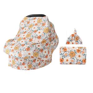 Couverture d'allaitement pour bébé et <span class=keywords><strong>Poncho</strong></span> d'allaitement pour bébé, couverture extensible, douce, respirante, multi-usage, pour poussette, siège <span class=keywords><strong>auto</strong></span> - Product Image 6