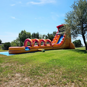 Tobogán de agua inflable gigante inflable GMY y tobogán de deslizamiento inflable Gigante Acuatico Para Adultos tobogán de piscina inflable - Product Image 4