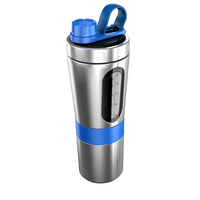 Gourdes d'eau Chic 2026 – Bouteille d'eau de sport d'extérieur en acier inoxydable à paroi simple détachable pour la consommation