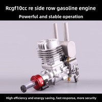 Moteur à essence RC RCGF 10cc RE à montage arrière en alliage d'aluminium pour avion modèle, avion à voilure fixe en balsa