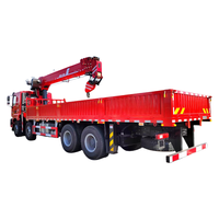 Grue mobile hydraulique de camion de grue de camion de 14 tonnes à prix compétitif avec le panier