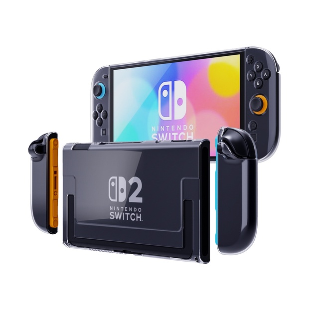 TPU Case Cover for Switch 2 Comfort Grip Shockproof Cover for Switch 2 Gaming Console Accessories