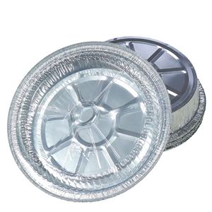 ARABIA 7-Inch 700ML Voedselveilige Ronde Aluminiumfolie Bakvorm/Foliebakje met Transparante Deksels voor Taart, Bakken en Feesten - Product Image 5