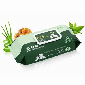 100 Toallitas Hipoalergénicas para Perros y Gatos - Biodegradables, Sin Fragancia, Desodorantes - Product Image 1