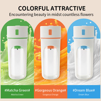 Portable 480ml en plastique Mini Smart Mini presse-agrumes électrique Rechargeable charge sans fil USB fruits mélangeur presse-agrumes bouteilles
