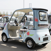 Véhicule électrique familial à batterie au plomb ou au lithium, mini-quadricycle électrique urbain, mini-voiture électrique de ville