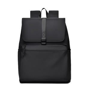 <b>Laptop</b> Backpack School Student New Style Casual Fashion Backpack Men's Backpack Large Leather Computer <b>Bag</b> - Product Image 1
