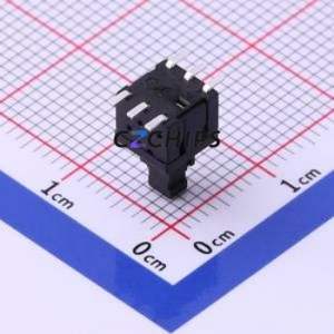 TK-6580S-1 Push Button Switch SMD Switch Double Pole Double Throw Self-Locking Square Plunger Vertical Mount - Product Image 2