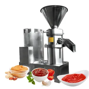 Factory Wholesale Electric Small Peanut Butter Sesames Nut Grinder Pea Nut Butter Making Machine Peanut Butter Maker Machine