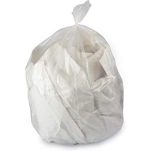 Bolsas de Basura de Alta Densidad 333916, 33 x 39, 33 Galones, 13 Micras, Plástico Biodegradable Natural HDPE, 25 Bolsas/Rollo, 10 Rollos/Caja - Product Image 3