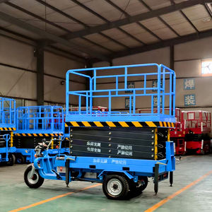 핫 세일 유압식 삼륜 가위형 리프트 테이블 트라이시클 경제적인 이동식 가위형 리프트 플랫폼 - Product Image 2