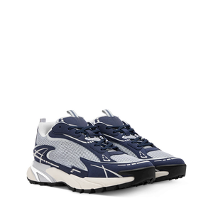 Baskets rétro inspirées du trail running avec détails réfléchissants, chaussures décontractées à plateforme à lacets pour le streetwear - Product Image 1