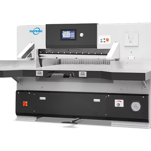 1680Mm Kích Thước Lớn Nhiệm Vụ Nặng Nề 15 Inch Màn Hình Cảm Ứng Đôi Thủy Lực Tự Động Giấy Đẩy Máy Cắt Giấy - Product Image 1