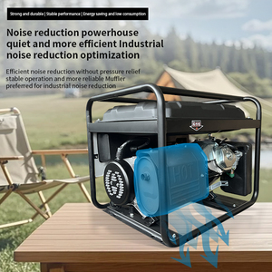 Generatore a Benzina DC 3500W a 4 Tempi con Telaio Aperto e Avviamento Remoto per Emergenze 110V-400V 50Hz - Product Image 4