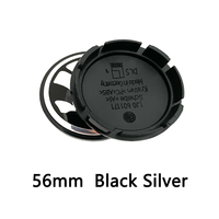 56mm 60mm 65mm Noir Vert ABS pour enjoliveurs de roue de voiture Skoda Octavia Superb Fabia Yeti A5 A7 Rapid Roomster Logo