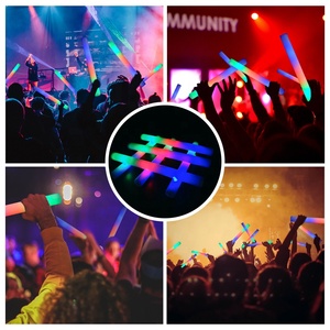 Bâton en mousse à Led multicolore, 16, 18 pouces, prix négociable, mousse changeante, bâton lumineux pour <span class=keywords><strong>concert</strong></span>, <span class=keywords><strong>2023</strong></span> - Product Image 5