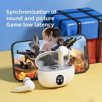 Auriculares Inalámbricos ANC con Diseño de Banda para el Cuello, Sonido Estéreo HD, Resistentes al Agua, Indicador de Batería Digital, Chipset BK, ENC