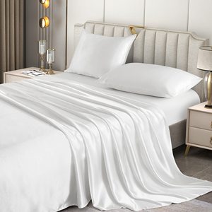 Tùy chỉnh sang trọng màu sắc mềm mại chất lượng khách sạn tre <span class=keywords><strong>Tencel</strong></span> tấm ga trải giường được trang bị tấm tre tấm phẳng với đóng gói - Product Image 1