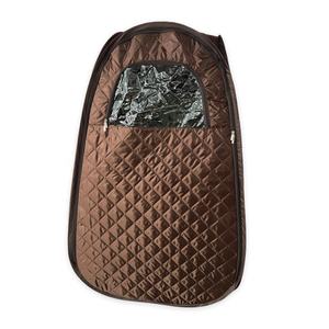 VIGFIT ポータブル折りたたみ式スチームサウナ ポリエステル繊維製 73x73x130cm 全身ホームリラクゼーション用 - Product Image 4