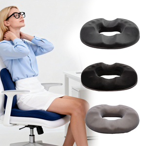 Cuscino a ciambella multifunzionale in memory foam YUE RISE, allevia il dolore da emorroidi e coccige, rimovibile e lavabile - Product Image 1