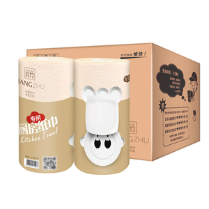 Desechables cocina de papel de tejido de toalla de cocina papel 2 Ply toalla de cocina de madera virgen de CORE - Product Image 5