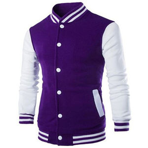 Veste universitaire coupe classique col montant pour uniformes scolaires événements sportifs Style collège Streetwear utilisation quotidienne confortable tenue - Product Image 1