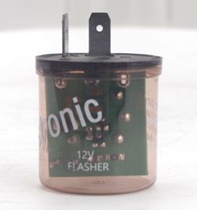 Nuevos Relés <span class=keywords><strong>Intermitentes</strong></span> Redondos de 12V para Automóviles, Relé Intermitente Electrónico de 2 Pines para Luz de Señal de Giro <span class=keywords><strong>LED</strong></span> - Product Image 2