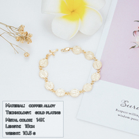Bracelet religieux junior pour femme Bracelets à la mode 'Jésus t'aime' pour les chrétiens